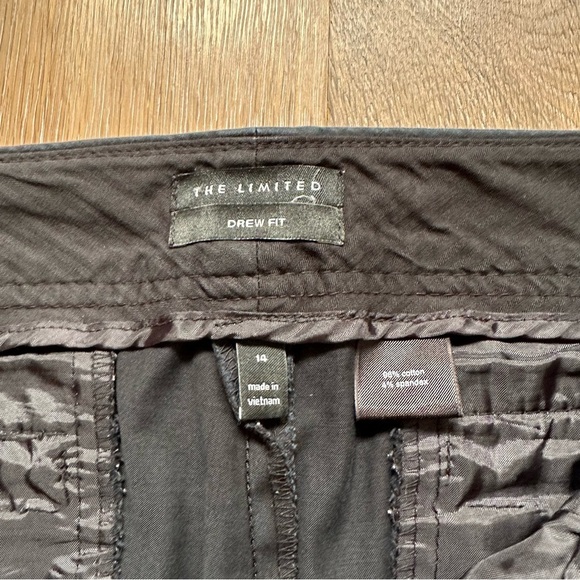 The Limited Drew Fit Bermuda Shorts Preppy Summer Navy Blue - Size 14 - Picture 6 of 10